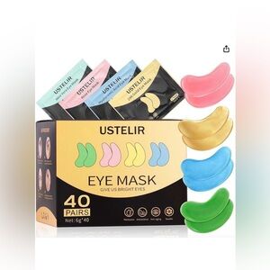 Eye Mask Collection - 24KGold, Pink, Blue, Green